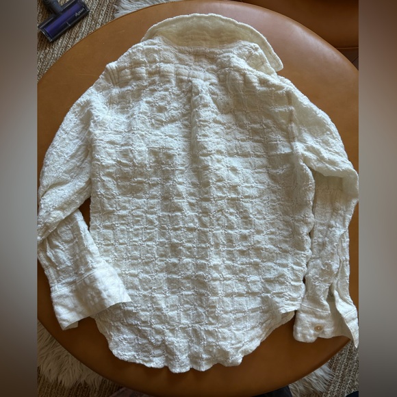 Rudy Jude wool tony shirt, natural, small - Picture 2 of 4